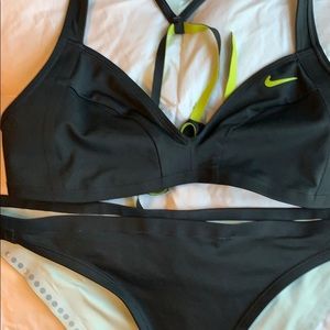 Nike 2 piece swim suit
